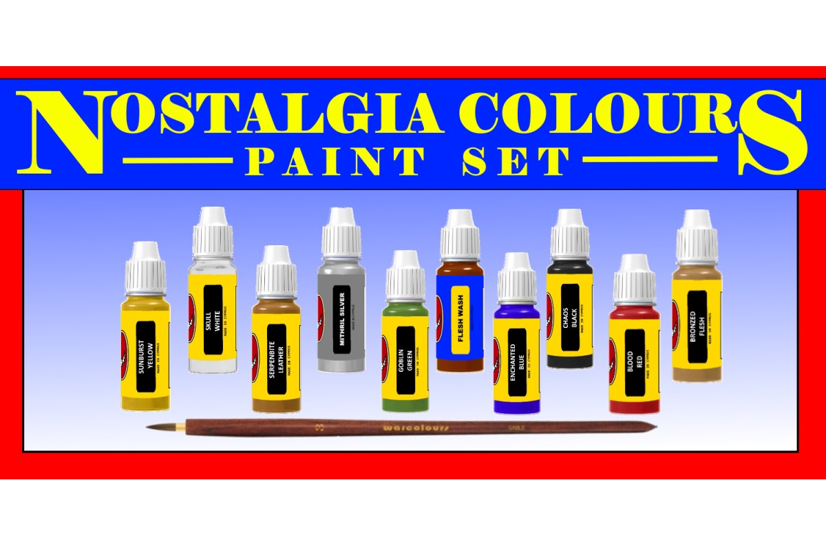 Unboxing - Citadel Colour Paint Set 1994 (The start of my Whats